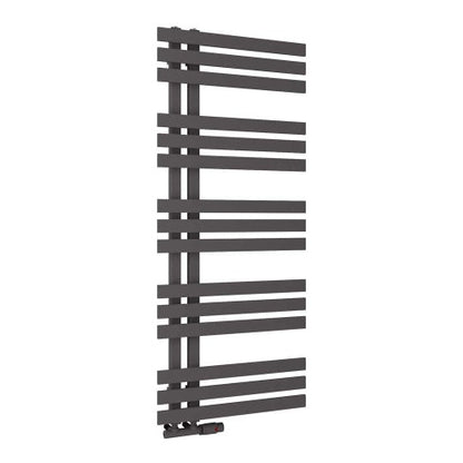 Fairford Elizabeth Towel Radiator - 1200mm X 500mm - Anthracite