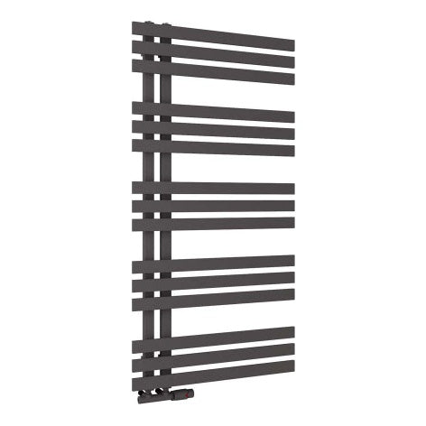Fairford Elizabeth Towel Radiator - 1200mm X 600mm - Anthracite