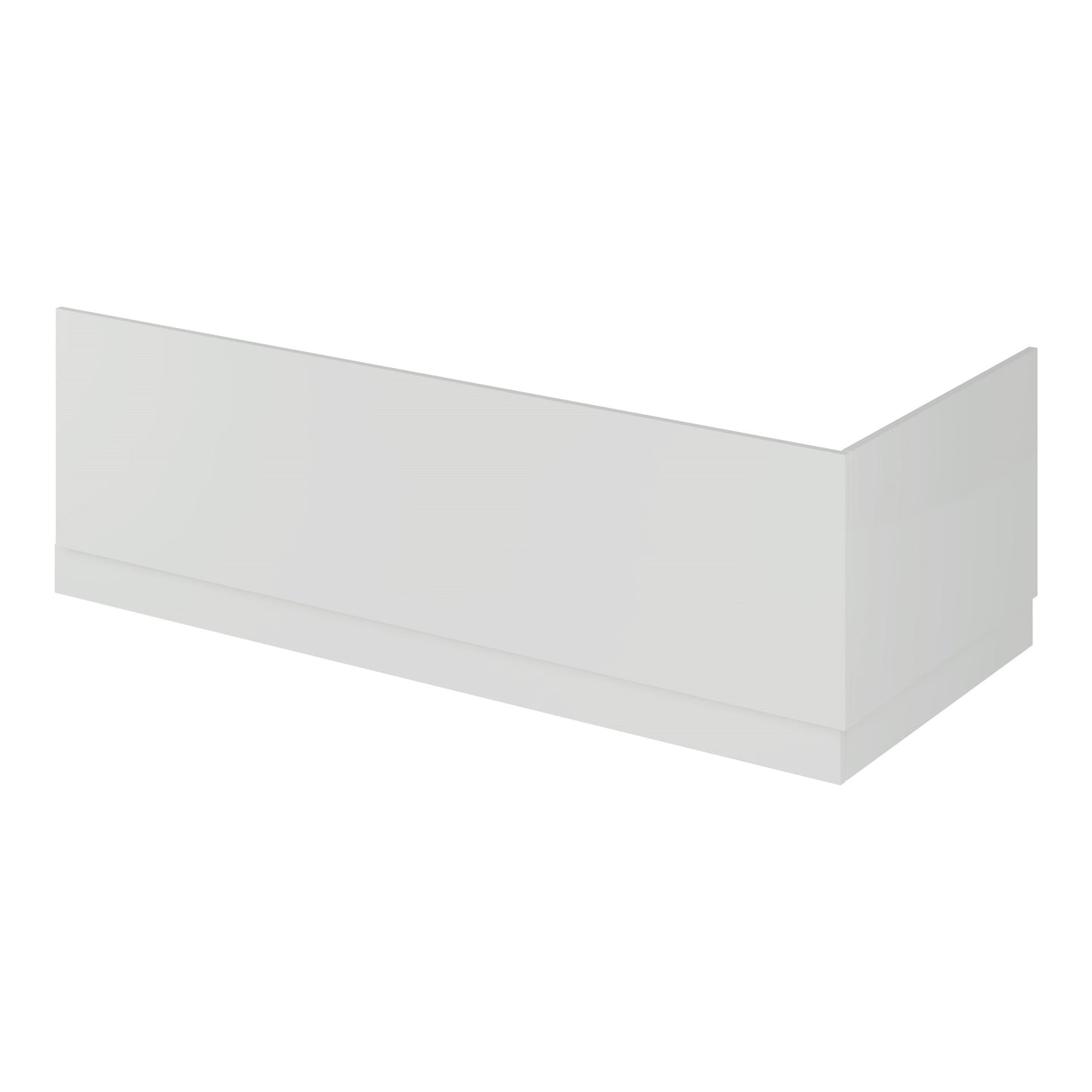 Fairford White End Panel with Plinth, 800mm