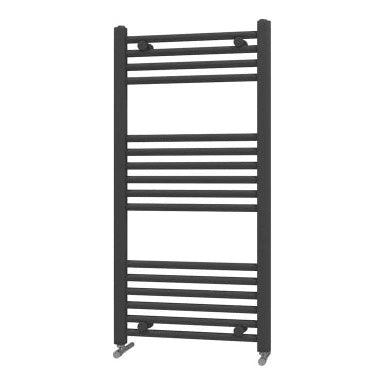 Fairford Strive Towel Radiator - 1000mm X 500mm - Black