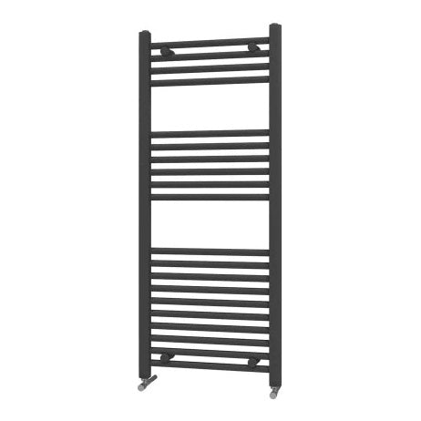 Fairford Strive Towel Radiator - 1200mm X 400mm - Anthracite