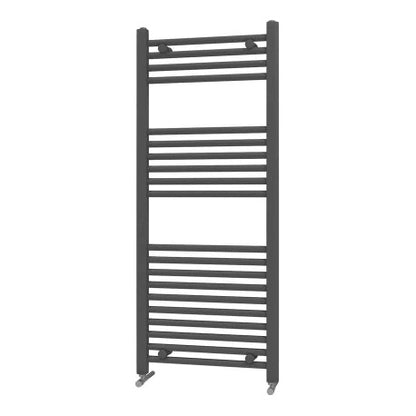 Fairford Strive Towel Radiator - 1200mm X 400mm - Black