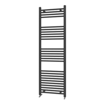 Fairford Strive Towel Radiator - 1600mm X 400mm - Black