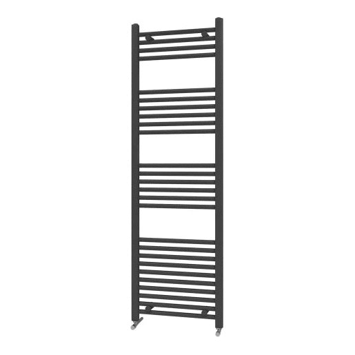 Fairford Strive Towel Radiator - 1600mm X 600mm - Black