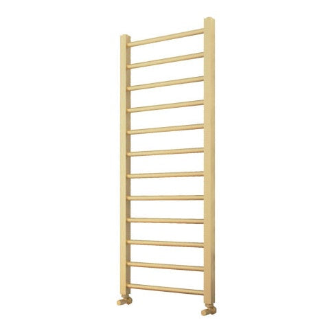 Fairford Vibe Towel Rail - 1200mm X 500mm - Brushed Brass