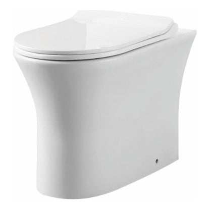Fairford Tiene Rimless Back To Wall Toilet with Wrapover Soft Close Seat