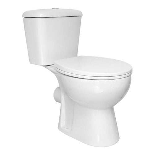 Fairford Tiber Close Coupled Toilet with Soft Close Seat