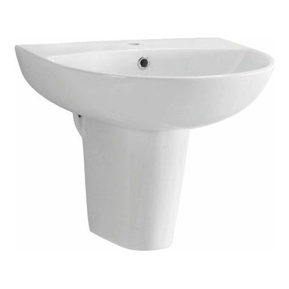 Fairford Tiene Basin with Semi Pedestal
