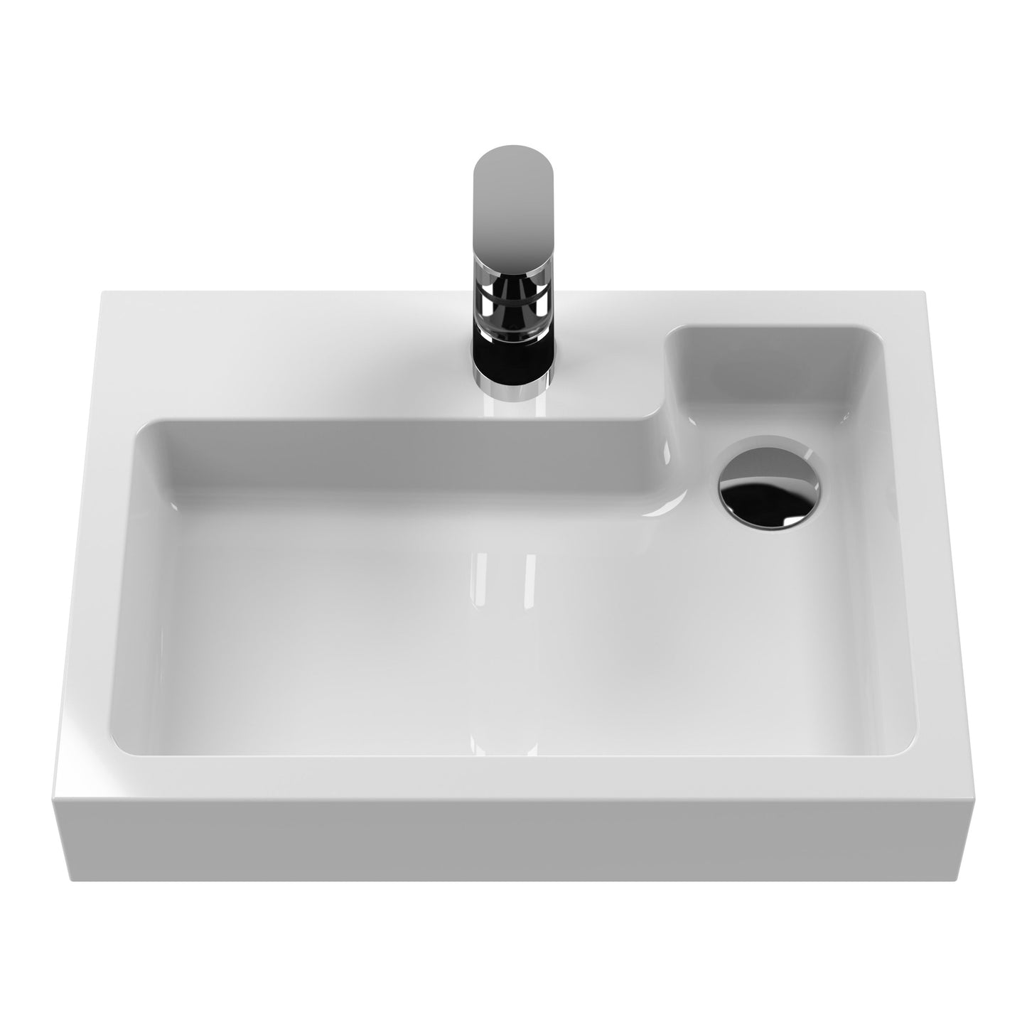 Fairford Carnation 500mm Grey Avola WC and Basin Combination Unit