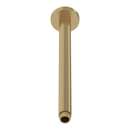 Fairford Element 5 Brushed Brass 300mm Ceiling Mounted Arm