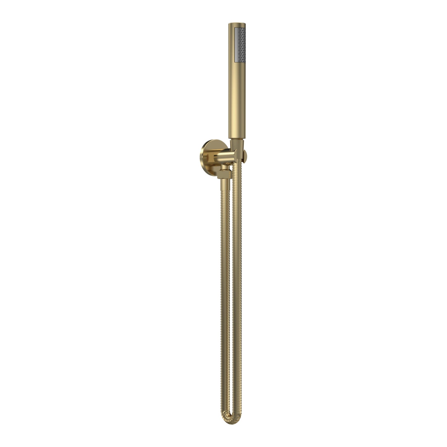 Fairford Element 5 Brushed Brass Outlet Hose and Holder