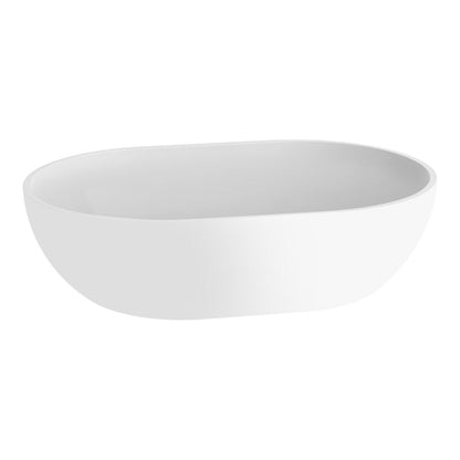 Fairford Neo 560mm Counter Top Basin - Matt White