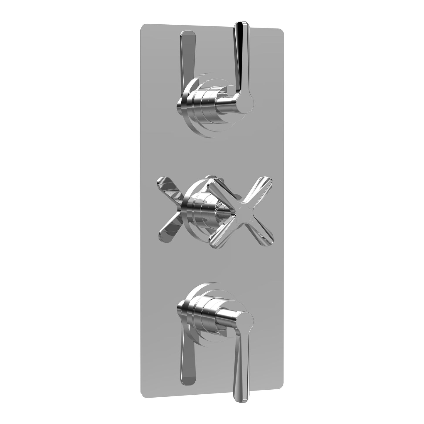 Fairford Verso Concealed Triple Valve, 2 Outlet
