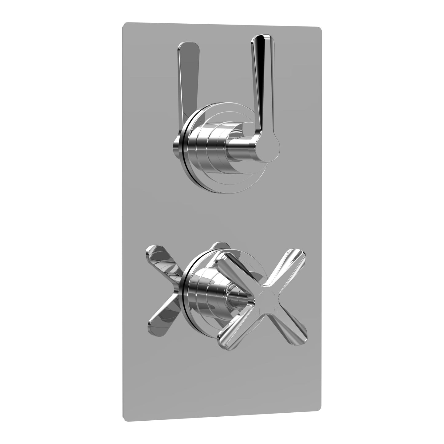 Fairford Verso Concealed Twin Valve, 1 Outlet