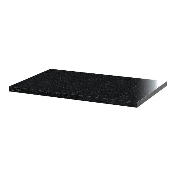 Fairford Black Sparkle Laminate Worktop 600 x 390 x 22mm