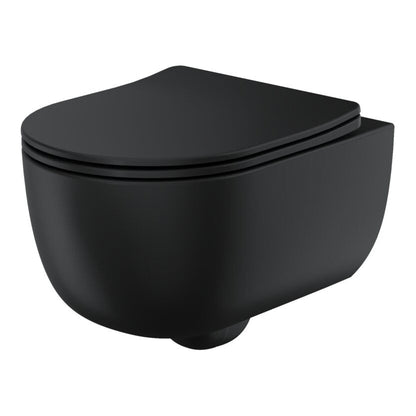 Nera Round Wall Hung Pan with Soft Close Seat