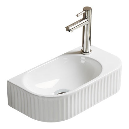 400mm Fluted Wall Hung Basin