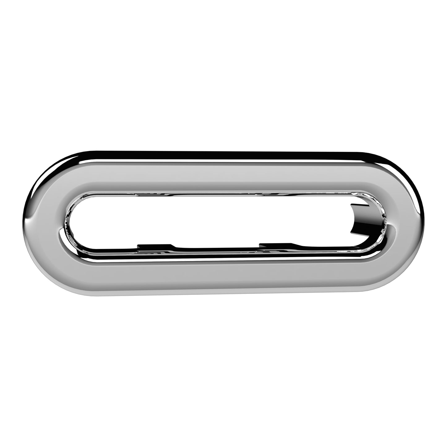 Chrome Square Overflow Cover