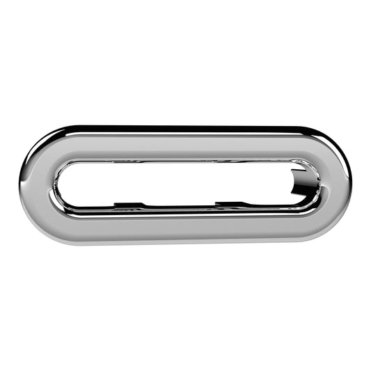 Chrome Square Overflow Cover