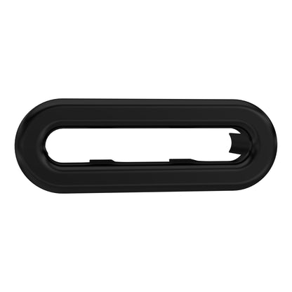 Matt Black Square Overflow Cover