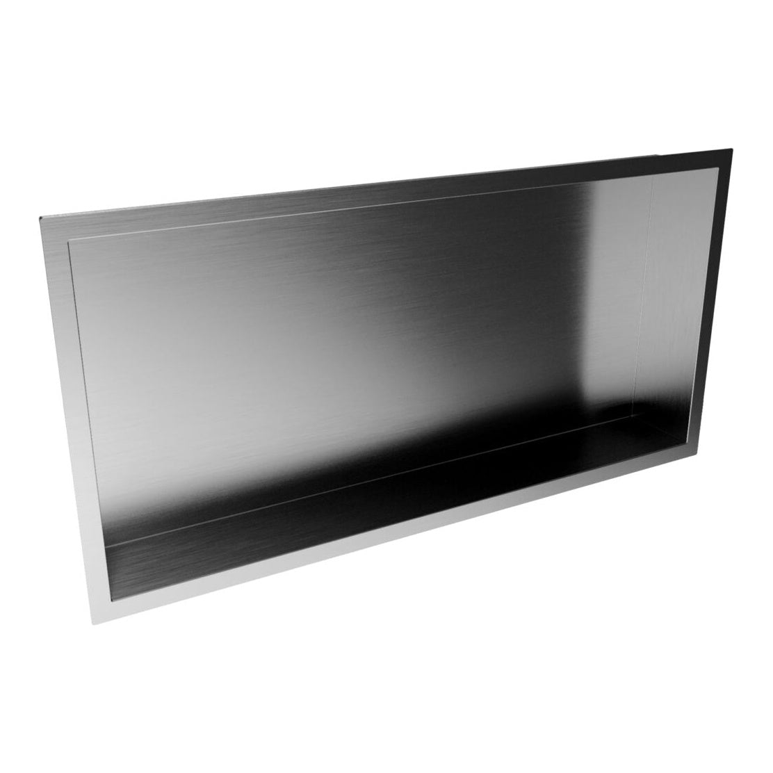 Fairford Inset Shower Niche 600 x 300 Gunmetal