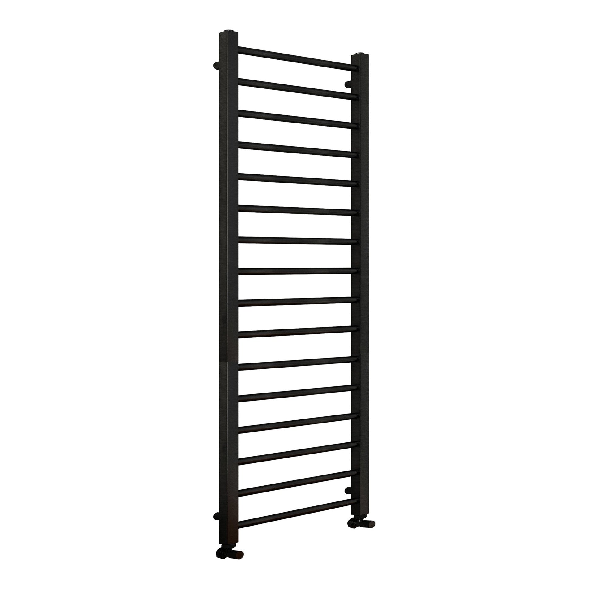 Fairford Atlas 1600 x 500mm Matt Black Towel Rail