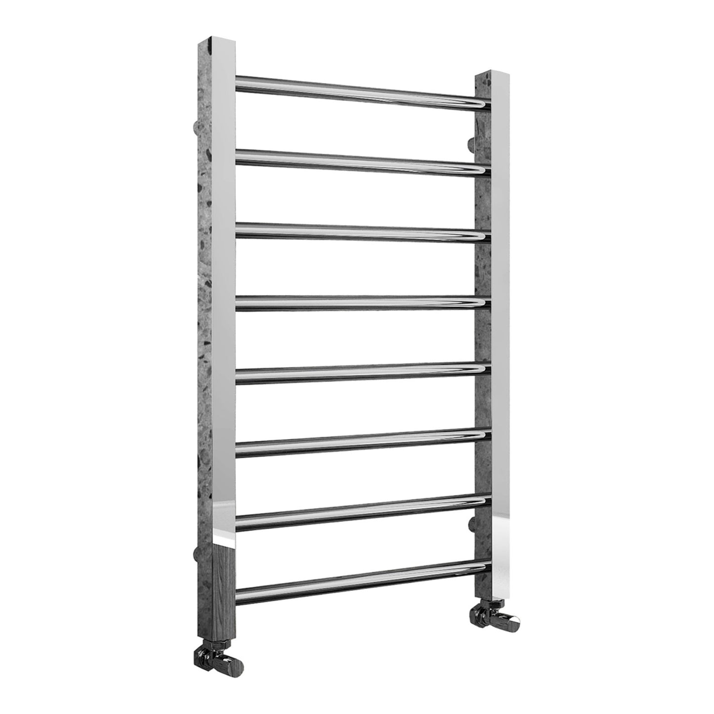 Fairford Atlas 800 x 500mm Chrome Towel Rail