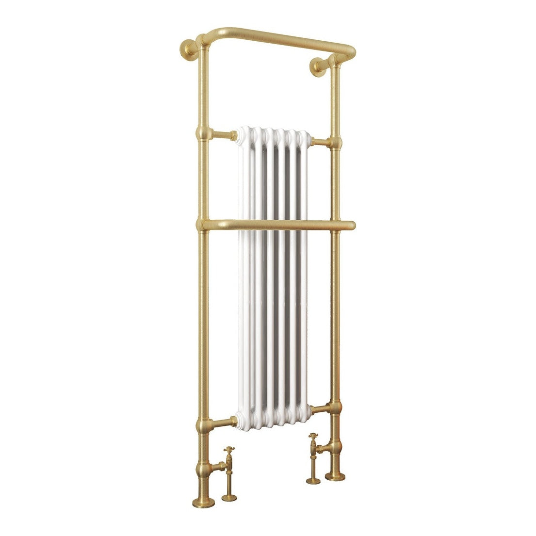 Fairford Cambridge 1510 x 510mm Brushed Brass Towel Rail