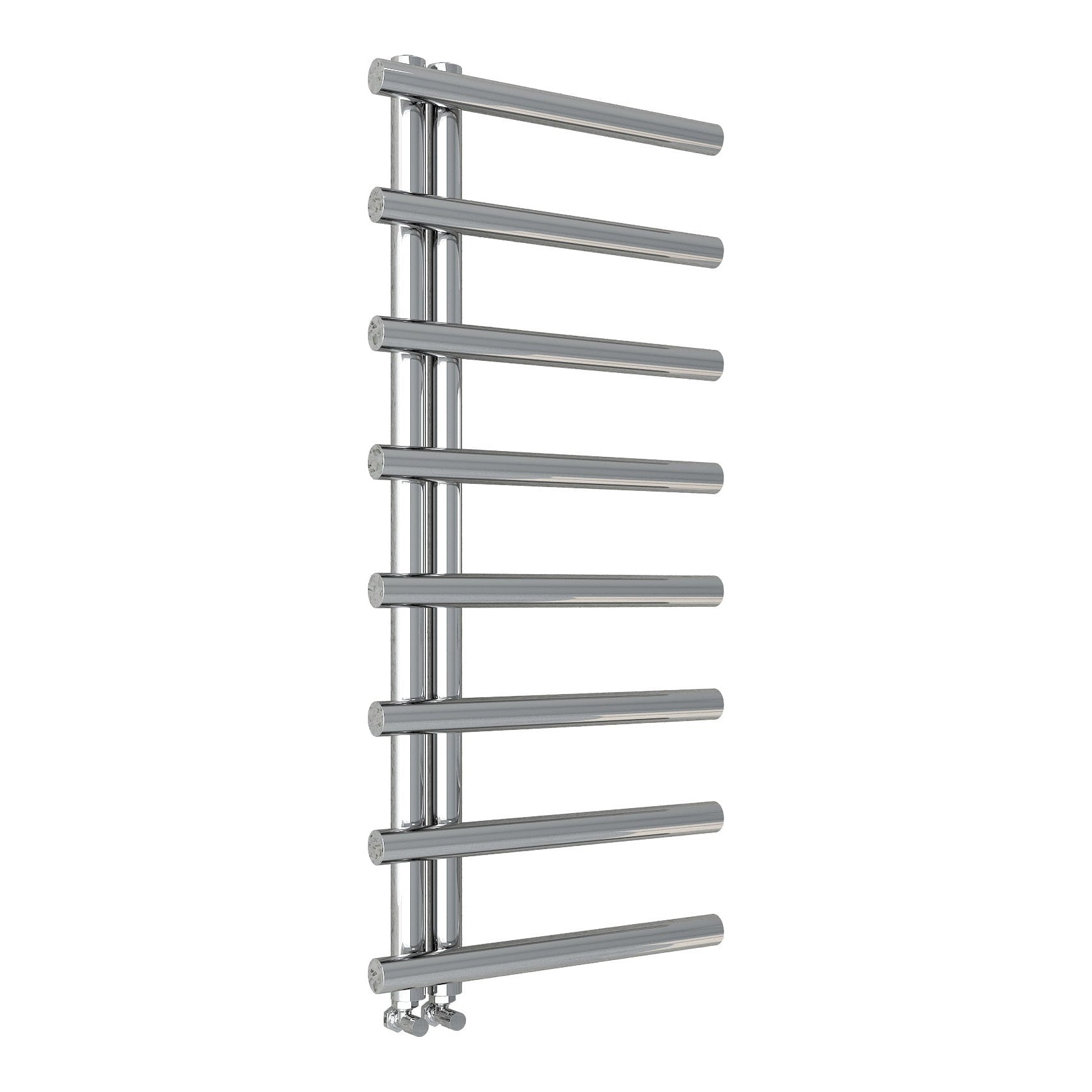Fairford Leyte 1150 x 500mm Chrome Towel Rail