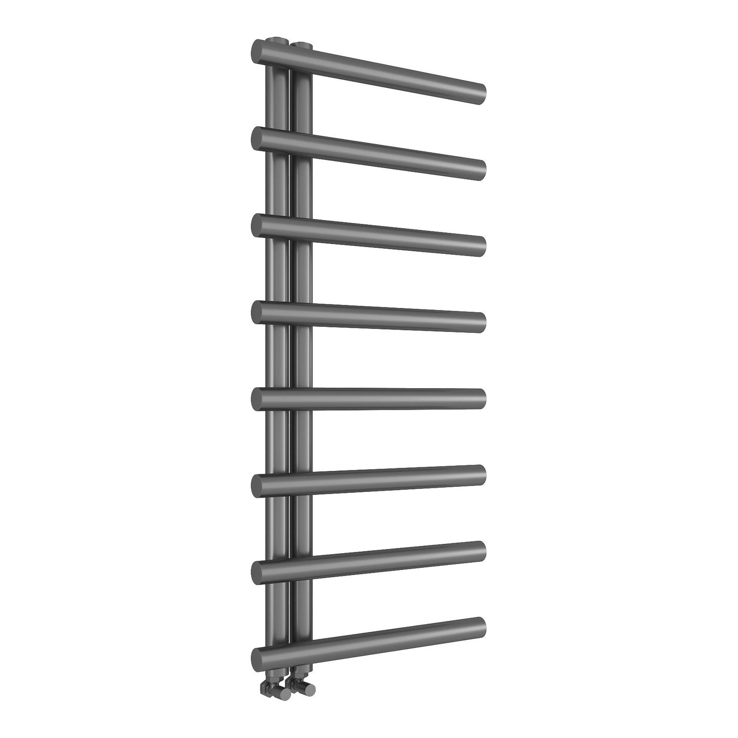 Fairford Leyte 1150 x 500mm Gunmetal Towel Rail