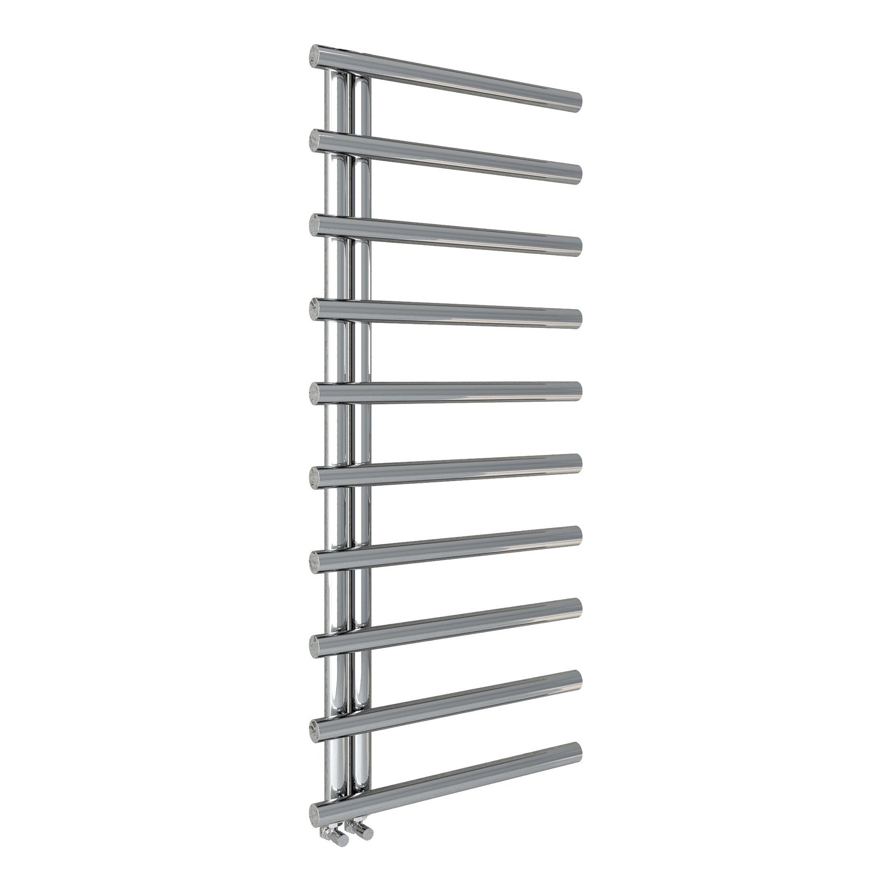 Fairford Leyte 1450 x 500mm Chrome Towel Rail
