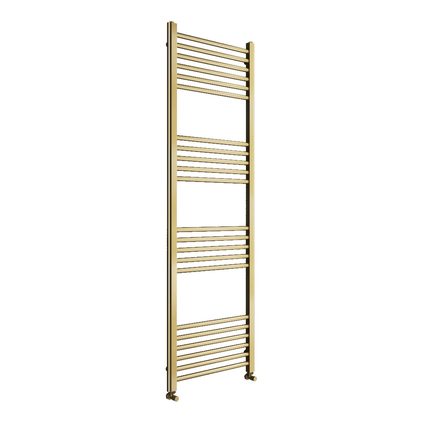Fairford Metis 1600 x 400mm Brushed Brass Towel Rail
