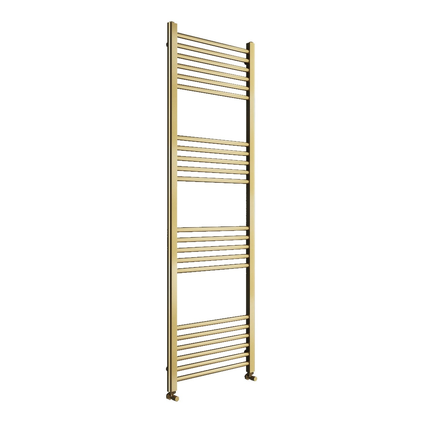 Fairford Metis 1600 x 500mm Brushed Brass Towel Rail