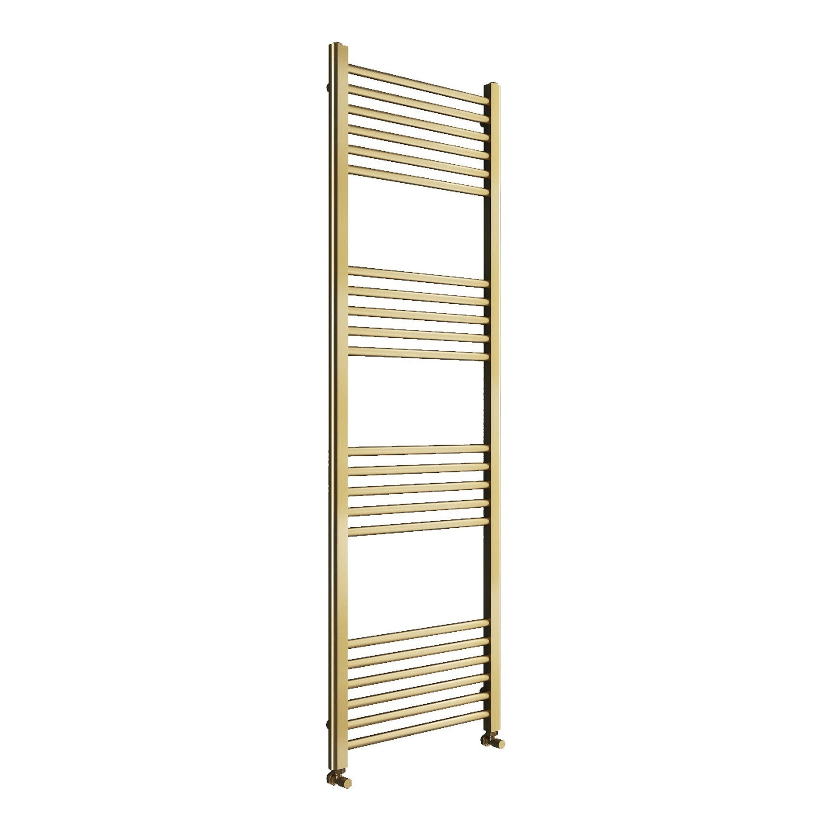 Fairford Metis 1600 x 500mm Brushed Brass Towel Rail