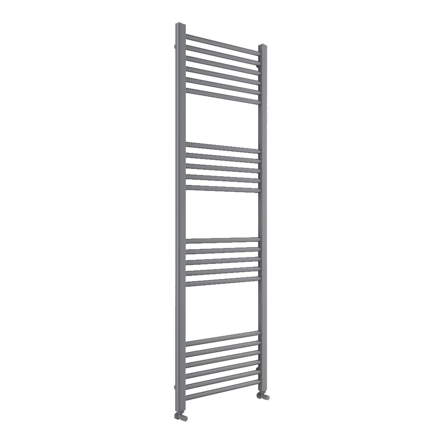 Fairford Metis 1600 x 500mm Gunmetal Towel Rail