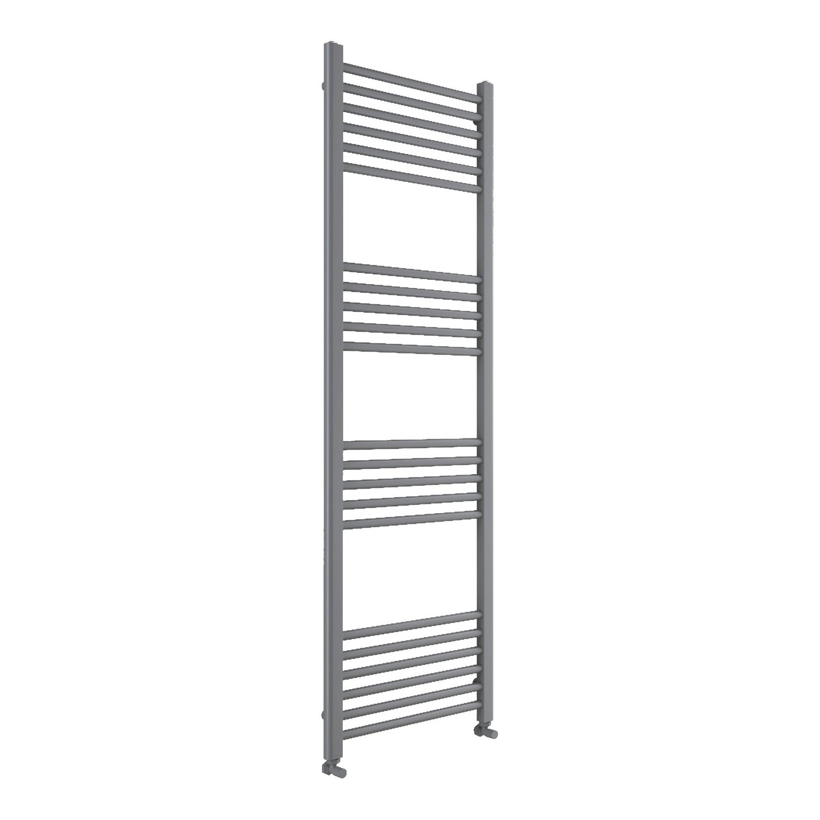 Fairford Metis 1600 x 500mm Gunmetal Towel Rail