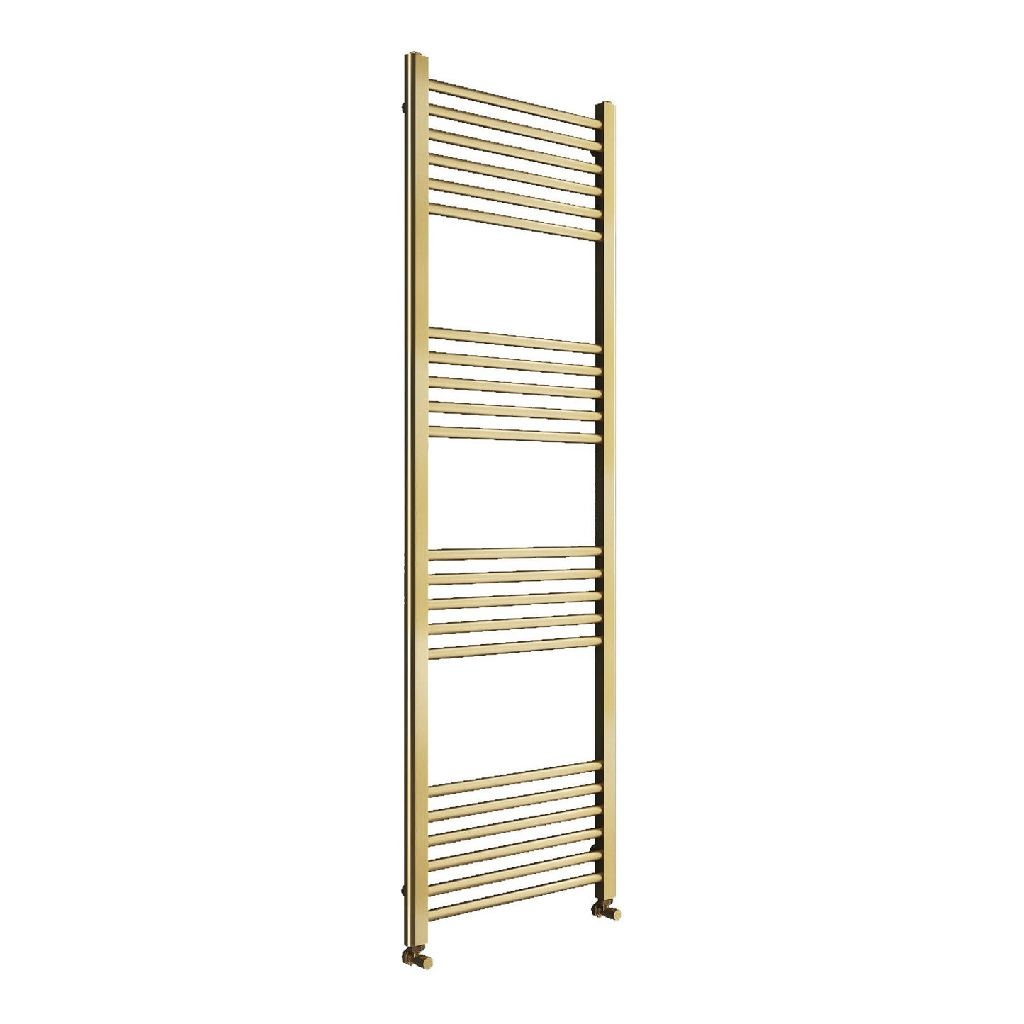 Fairford Metis 1600 x 600mm Brushed Brass Towel Rail