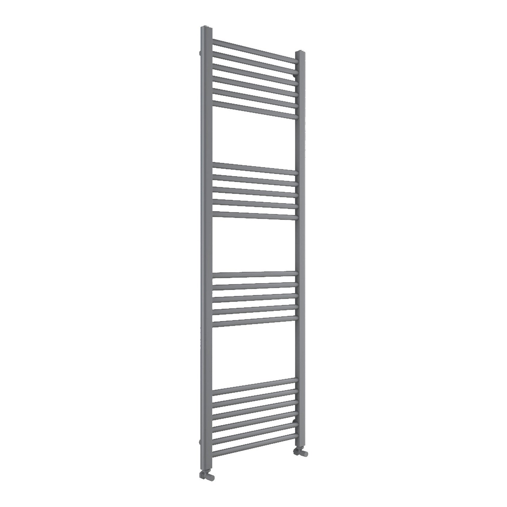 Fairford Metis 1600 x 600mm Gunmetal Towel Rail
