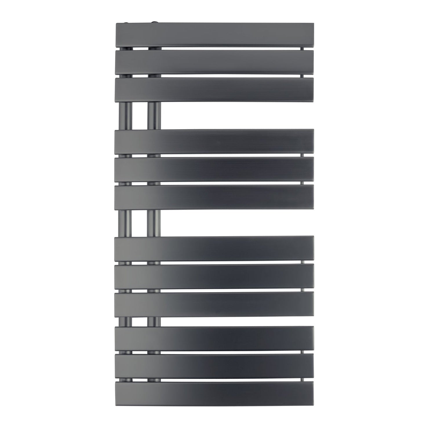 Fairford Peak 1080 x 550mm Gunmetal Towel Rail