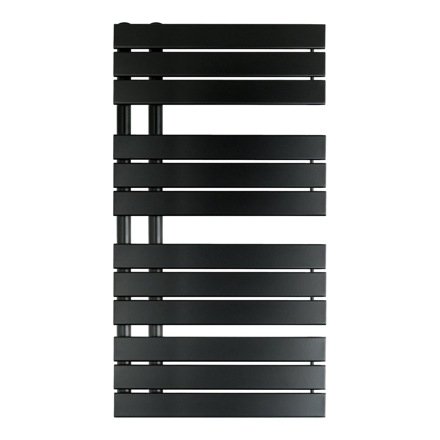 Fairford Peak 1080 x 550mm Matt Black Towel Rail