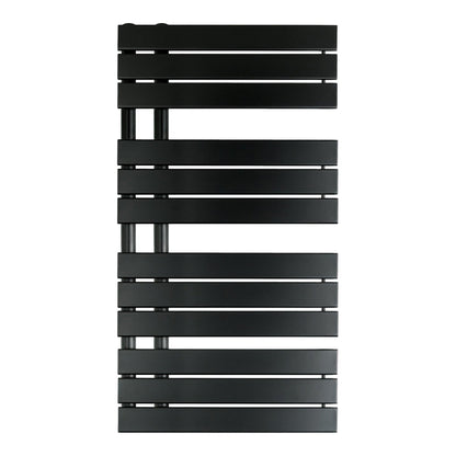 Fairford Peak 1080 x 550mm Matt Black Towel Rail