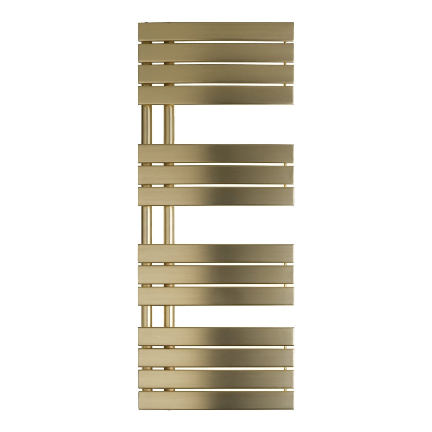 Fairford Peak 1400 x 550mm Brushed Brass Towel Rail