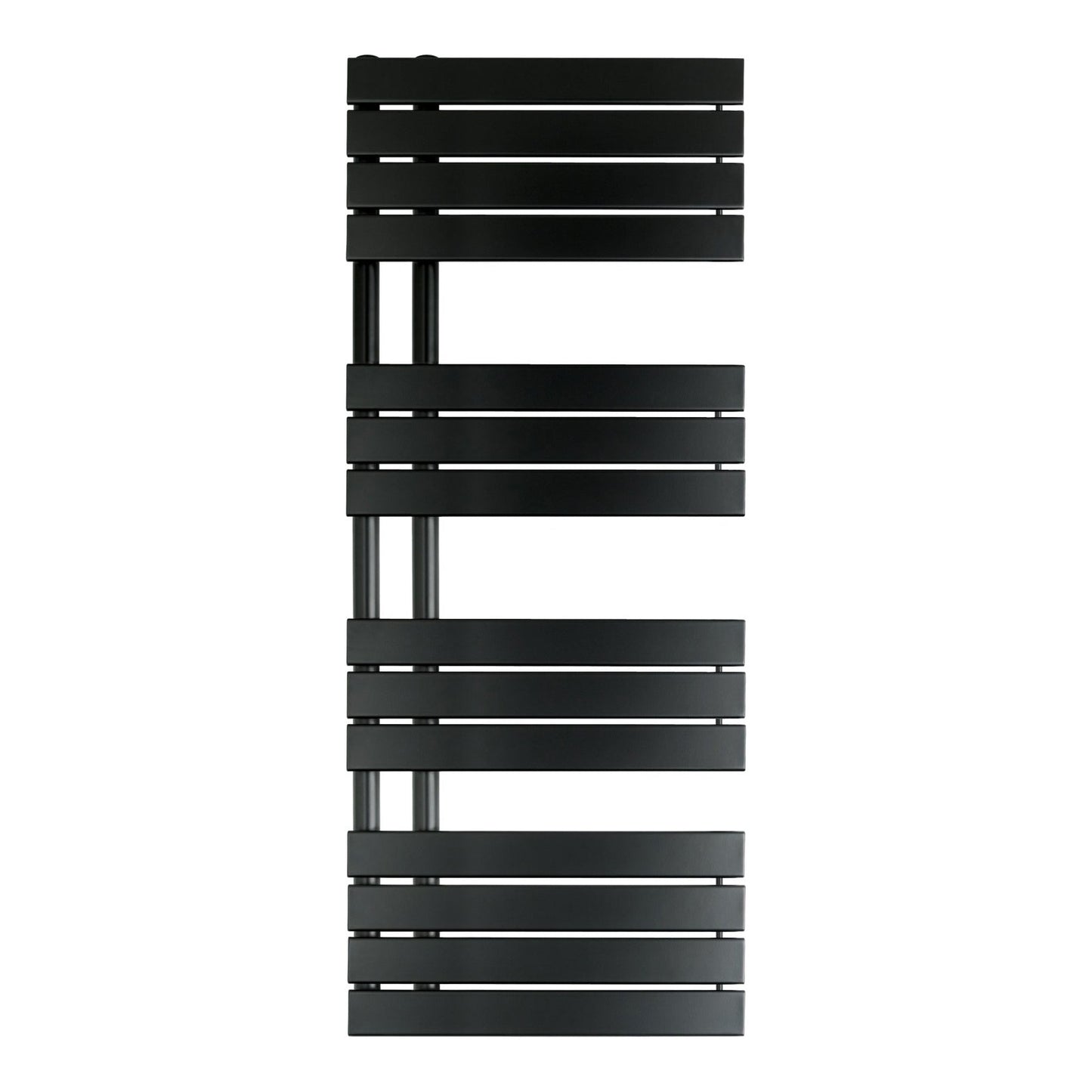 Fairford Peak 1400 x 550mm Matt Black Towel Rail