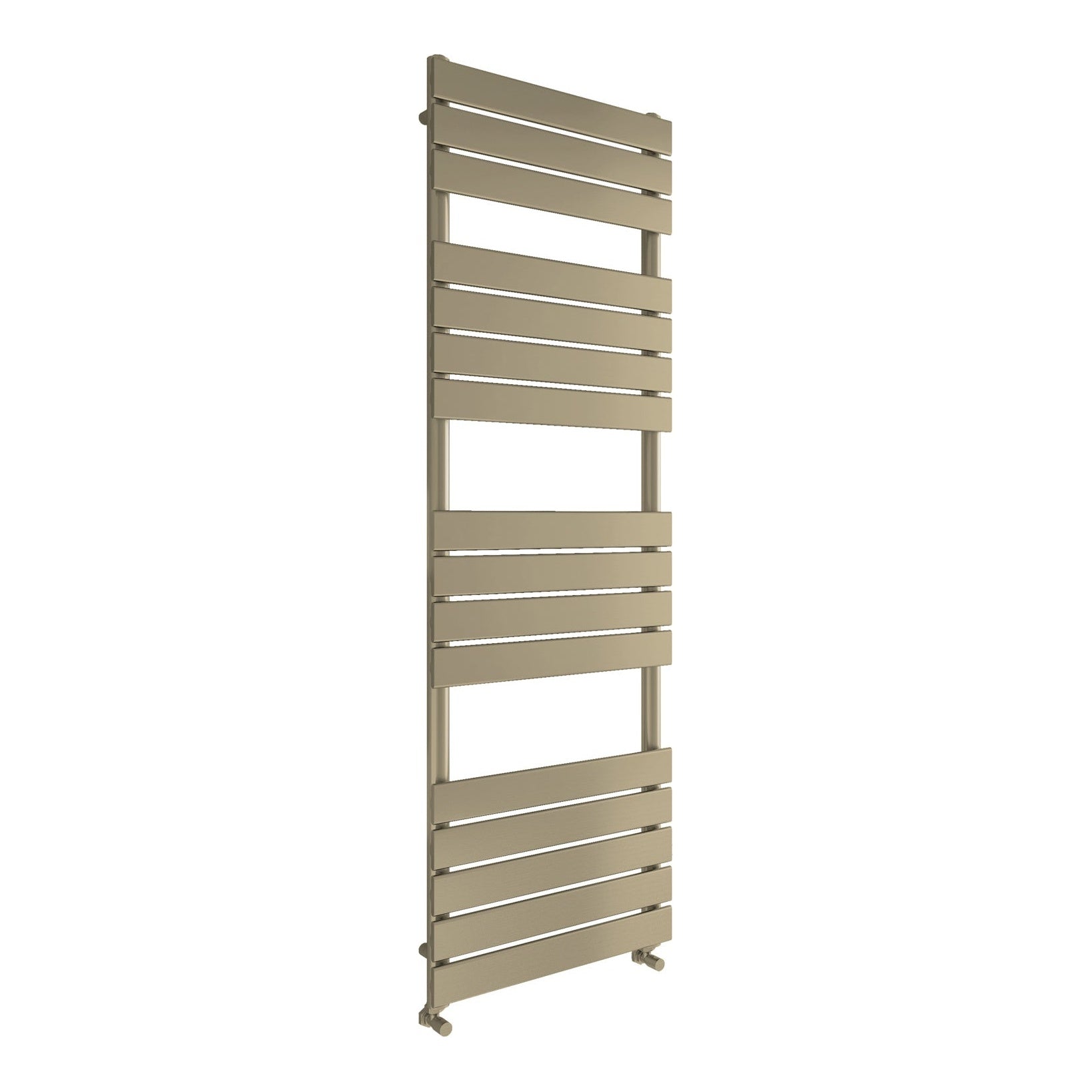 Fairford Stack 1600 x 500mm Brushed Brass Towel Rail