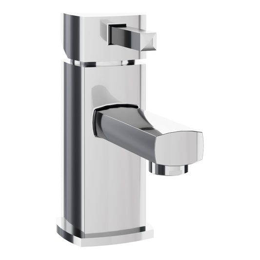 Fairford Kingswood Basin Mixer with Push Button Waste