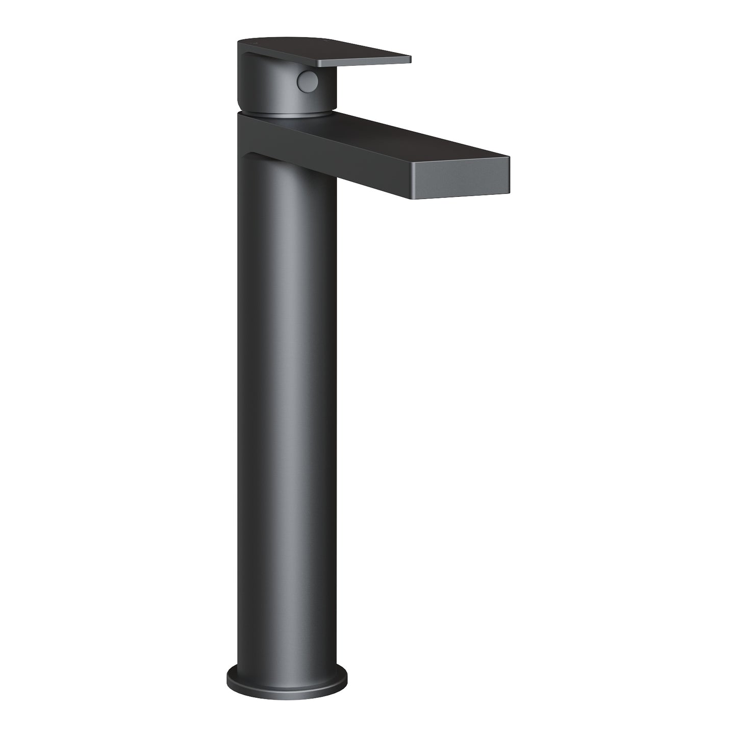 Fairford Loft Matt Black High Rise Basin Mixer