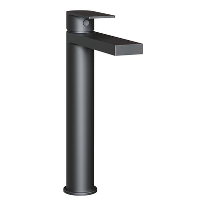 Fairford Loft Matt Black High Rise Basin Mixer