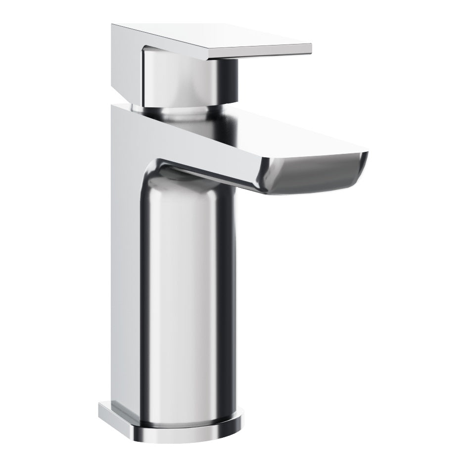 Fairford Una Basin Mixer with Push Button Waste