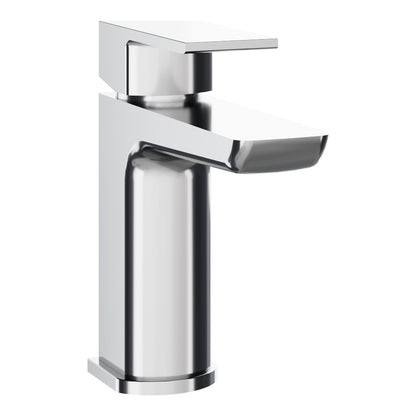 Fairford Una Basin Mixer with Push Button Waste
