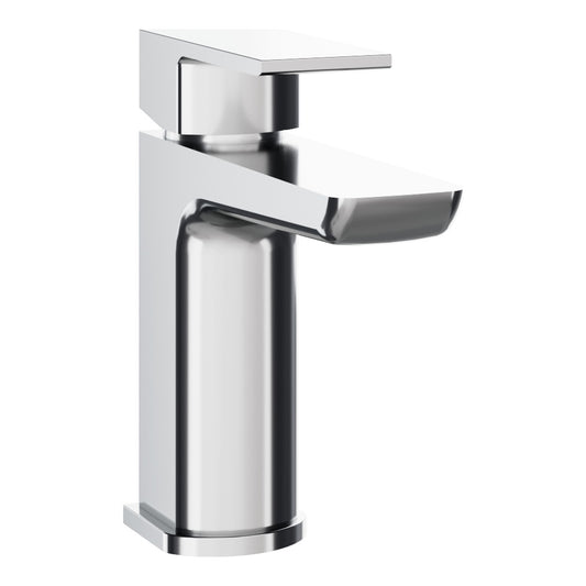 Fairford Una Basin Mixer with Push Button Waste